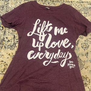 Dave Matthews Band women’s size S fitted graphic t shirt.